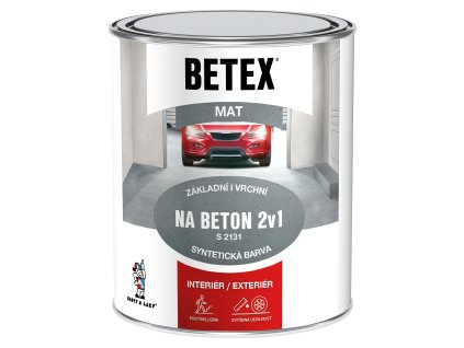 Betex 2v1 na beton S2131B 840 červenohnědá 0,8kg nová receptura