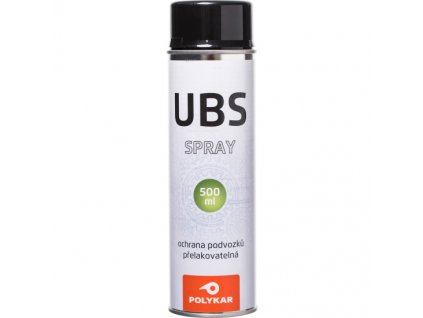 Polykar UBS nástřik podvozku, černý, 500 ml