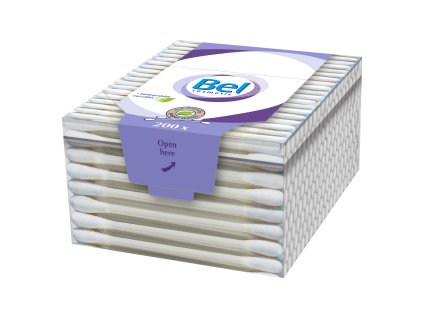 Bel Cosmetic vatové tyčinky papírové, box 200 ks