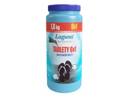 Laguna tablety 6v1 multifunkční pro celosezónní údržbu vody, 1,6 kg