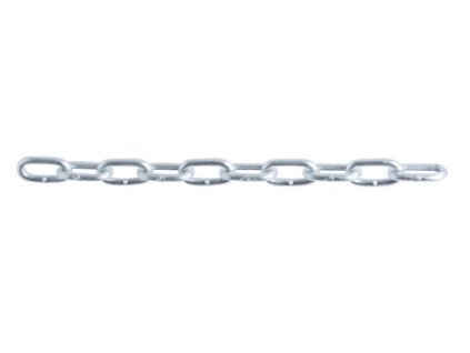 Řetěz ocelový, krátké oko 2x12mm/110m ZN DIN 5685A
