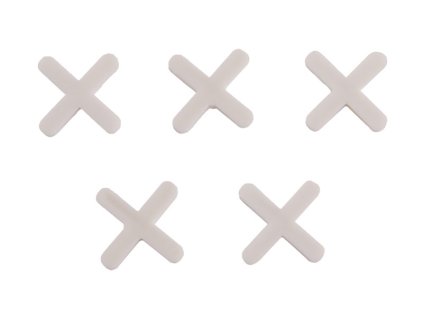 Plastové křížky 100ks 4mm