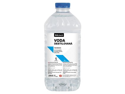 BALtech destilovaná voda, 3 l