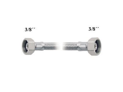 nerezová připojovací hadička M 3/8"x M 3/8", DN 9,5 x 14 mm,150 cm