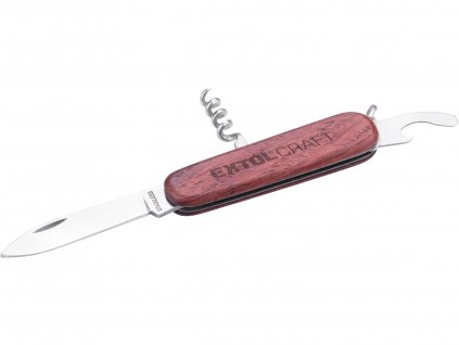 Nůž kapesní zavírací 3dílný nerez, 85mm Extol Craft