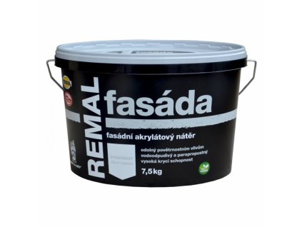 REMAL Fasáda akrylátová fasádní barva 7,5 kg