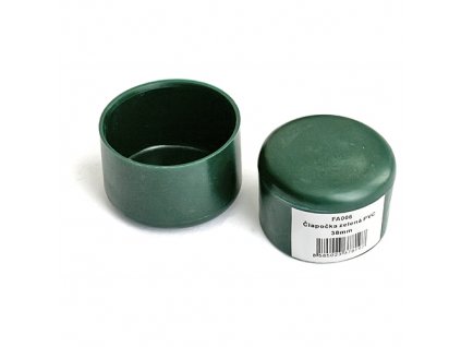Čepice na kulatý sloupek Strend Pro METALTEC, plastová, zelená, 38 mm