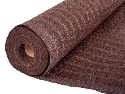 Tkanina stínící 1,5x10m BrownDecor W101, UV, 230g/m2, hnědá, 95%