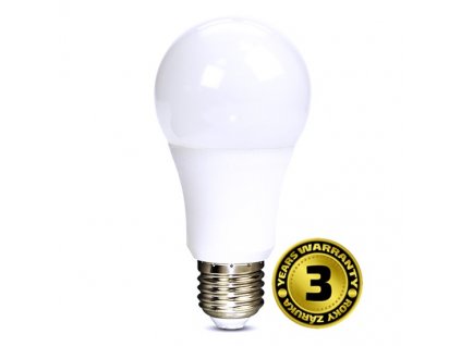LED žárovka, klasický tvar, 7W, E27, 4000K, 270°, 520lm