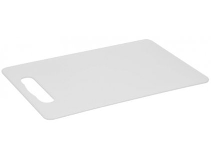 Kuchyňské prkénko STREND Pro, na krájení, plast, bílá, 33,5x23 cm