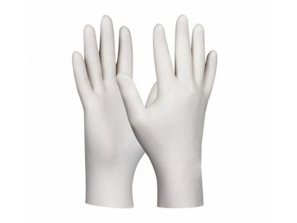 Jednorázové latexové rukavice GEBOL, nepudrované 80ks, velikost M