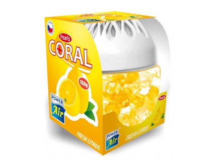 POWER Air Domácí osvěžovač CORAL PEARLS PLUS Fresh Citrus 150ml