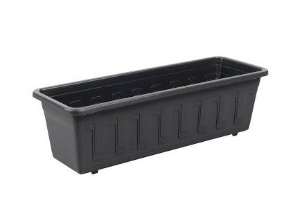 Samozavlažovací truhlík Garden Flor 60cm antracit