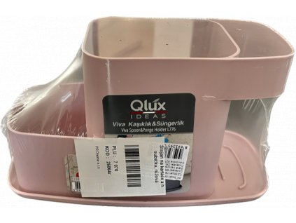 Stojan na kartáče a houbičku, Viva QLUX L776 růžová