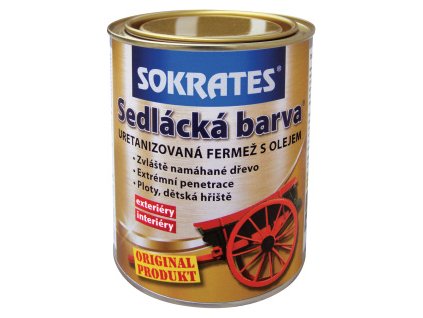 Sokrates sedlácká barva na dřevo, 0538 zelená, 700 g