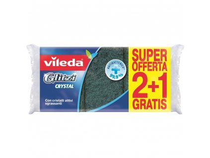 VILEDA Glitzi houbička na nádobí 2 +1ks gratis
