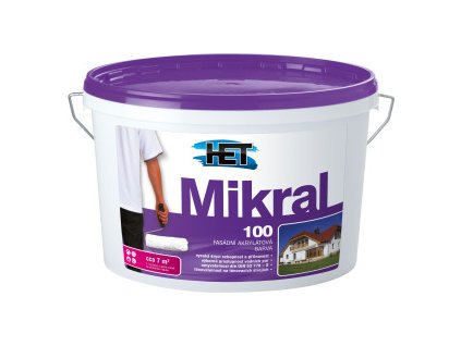 Het Mikral 100 fasádní barva, 7 kg