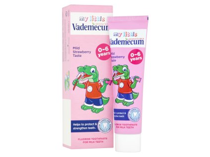 Vademecum Junior 0-6let, zubní pasta pro děti, příchuť jahoda, 50 ml