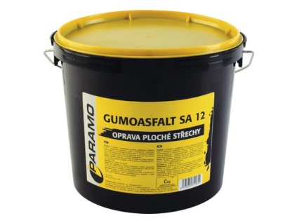 Gumoasfalt SA 12 asfaltový nátěr na opravu střech černý, 5 kg