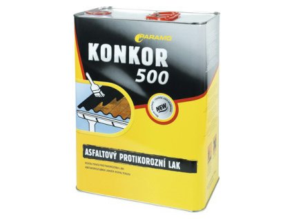 Paramo Konkor 500 asfaltový antikorozní lak, 9 kg