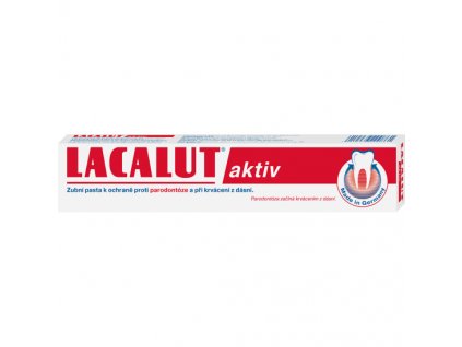 Lacalut aktiv zubní pasta proti paradontóze, 75 ml