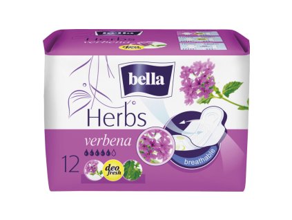 Bella Herbs Verbena Deo Fresh dámské vložky, 12 ks