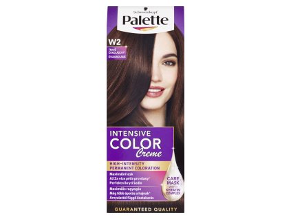 Schwarzkopf Palette Intensive Color Creme, barva na vlasy, W2 tmavě čokoládová, 50 ml