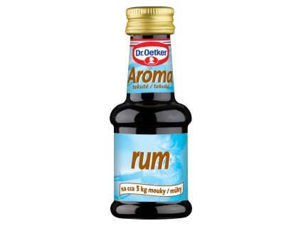 Dr. Oetker Rum potravinářské aroma, 38 ml