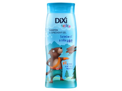 Dixi Sviště šampon a sprchový gel pro kluky, 250 ml