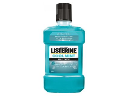 Listerine Cool Mint Mild Taste ústní voda, 1 l
