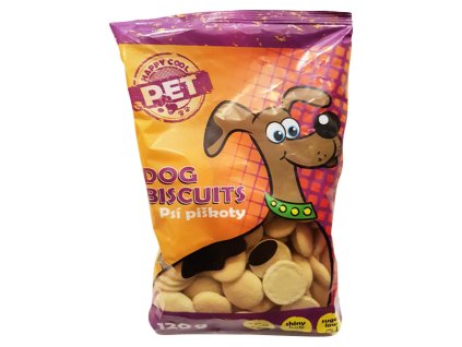 Happy Cool psí piškoty s vápníkem, 120 g