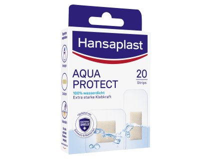 Hansaplast Aqua Protect vodotěsná náplast 20 ks