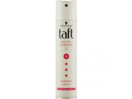 Taft Keratin, lak na vlasy ultra silný, síla fixace 4, 250 ml