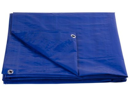 Plachta Tarpaulin Standard 4x6 m 80 g/m2, překrývací, modrá