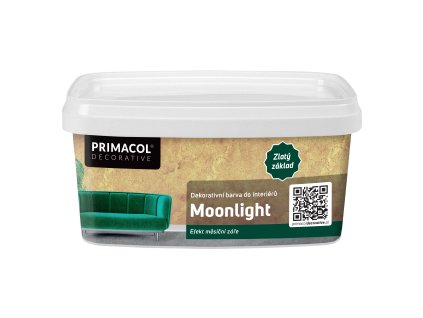 Primacol Decorative Moonlight dekorativní barva s efektem měsíční záře, zlatá, 1 l