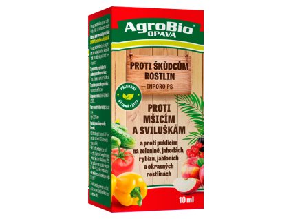 AgroBio Inporo PS insekticid proti mšicím a sviluškám, 10 ml