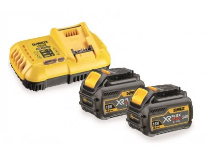 DCB118T2 DeWALT 2x54/18V, 6Ah XR Li-ion Flexvolt + nabíječka