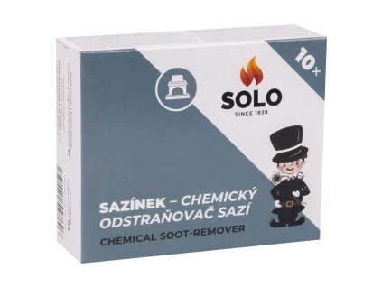 Solo Sazínek chemický odstraňovač sazí, 10 ks