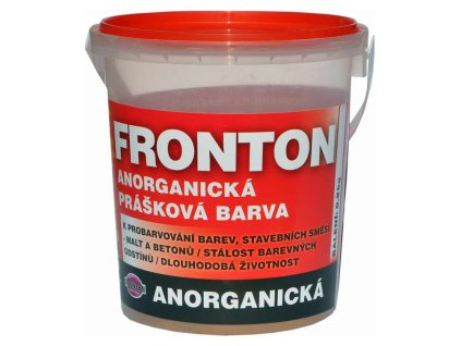 Fronton prášková barva do stavebních směsí malt a betonů, 0261 středně hnědá, 800 g