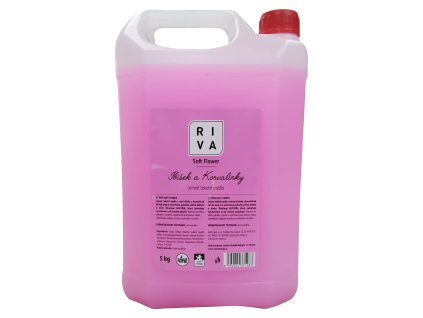 Riva Soft Flower tekuté mýdlo, náplň, 5 kg