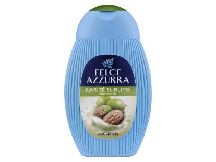 Felce Azzurra Karite butter sprchový gel, 250 ml