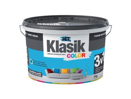 Het Klasic Color malířská barva, 0417 modrá, 4 kg