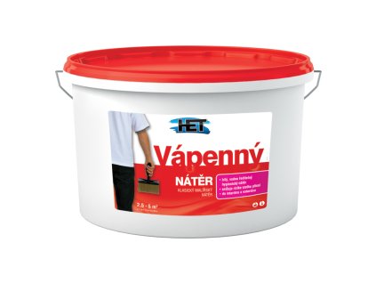 HET vápenný nátěr, bílý, 6 kg