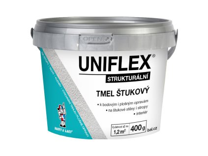 Uniflex štukový akrylový tmel, 400 g