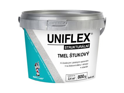 Uniflex štukový akrylový tmel, 800 g