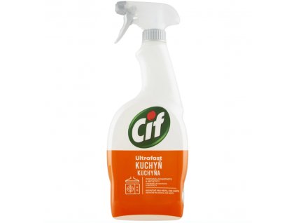 Cif Ultrafast Kuchyň čisticí prostředek na nečistoty v kuchyni, 750 ml