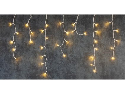 Řetěz vánoční MagicHome Vánoce Icicle, 360 LED teplá bílá, časovač, 230 V