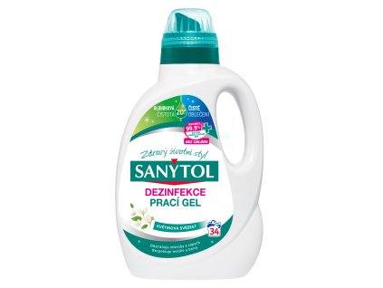 Sanytol dezinfekce na prádlo prací gel květinová vůně, 1,7 l