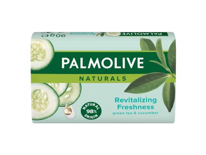 Palmolive Naturals Green tea & Cucumber tuhé mýdlo, 90 g