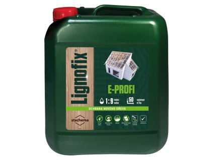 Lignofix E-profi prevence proti hmyzu, plísním, houbám, hnědý, 5 kg